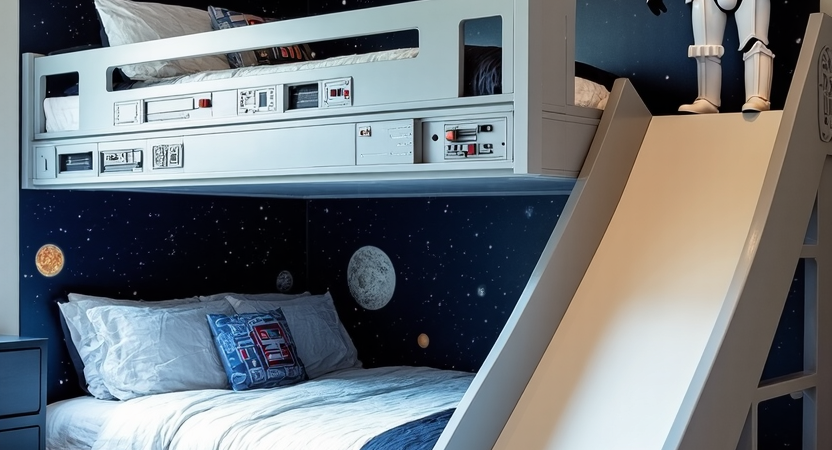 Transform Your Child’s Room with Star Wars Themed Bunk Beds