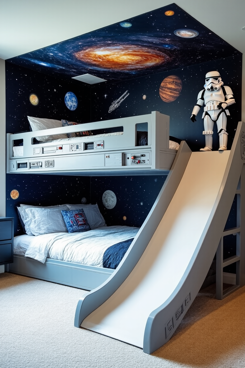 Transform Your Child’s Room with Star Wars Themed Bunk Beds